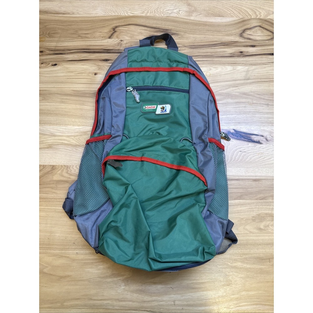 FIFA World Cup Soccer 2010 South Africa Backpack Castrol In Original Packaging